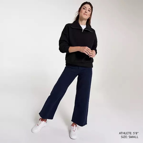 NWT New Calia Elevate Women’s Quarter Zip Pullover Extra Small XS Long Sleeve - Picture 2 of 6